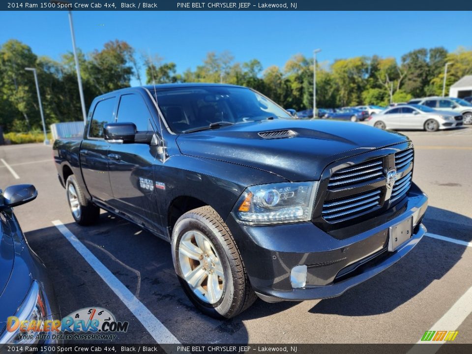 2014 Ram 1500 Sport Crew Cab 4x4 Black / Black Photo #4