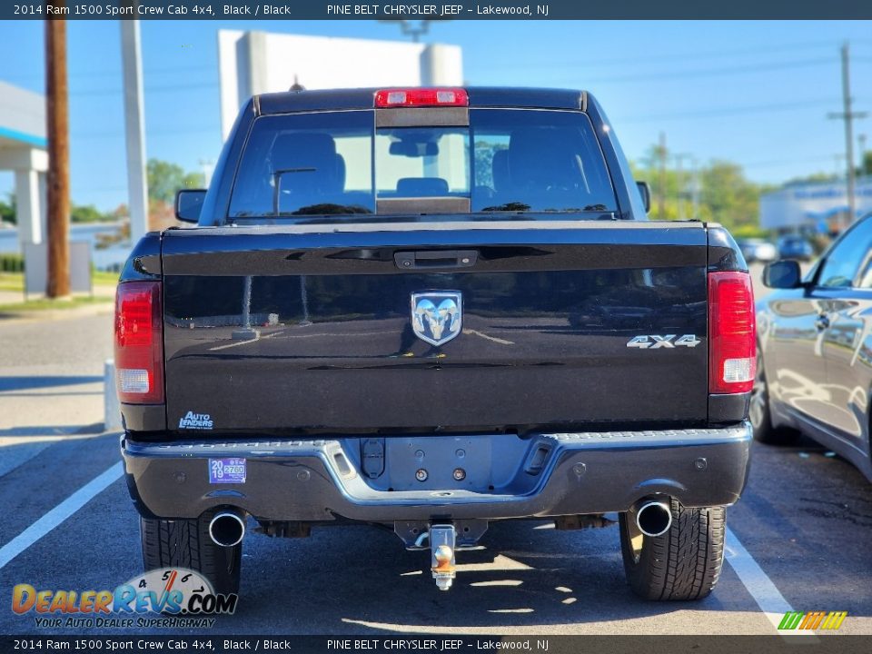 2014 Ram 1500 Sport Crew Cab 4x4 Black / Black Photo #9