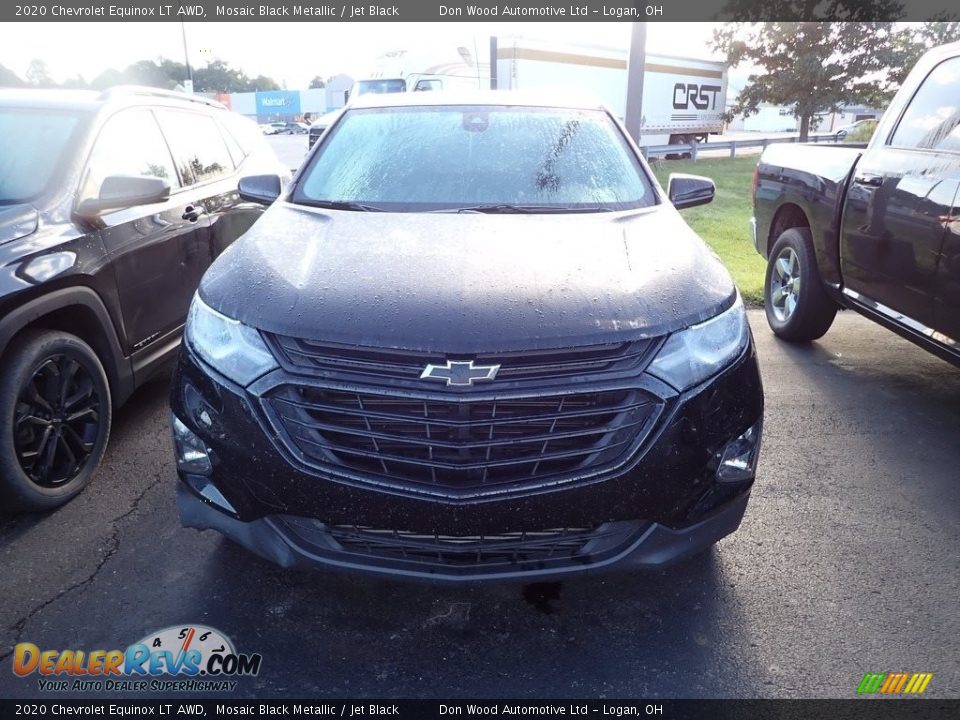 2020 Chevrolet Equinox LT AWD Mosaic Black Metallic / Jet Black Photo #2