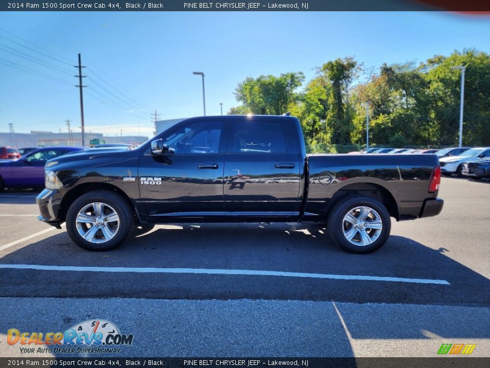 2014 Ram 1500 Sport Crew Cab 4x4 Black / Black Photo #11