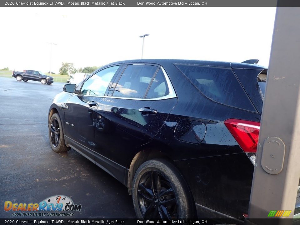 2020 Chevrolet Equinox LT AWD Mosaic Black Metallic / Jet Black Photo #4