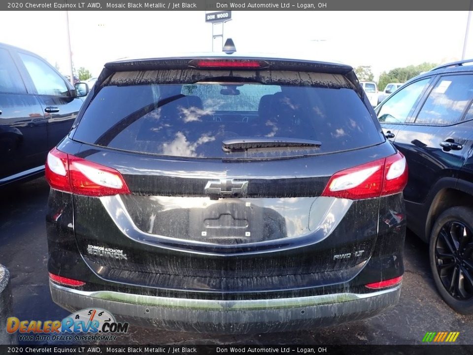 2020 Chevrolet Equinox LT AWD Mosaic Black Metallic / Jet Black Photo #5