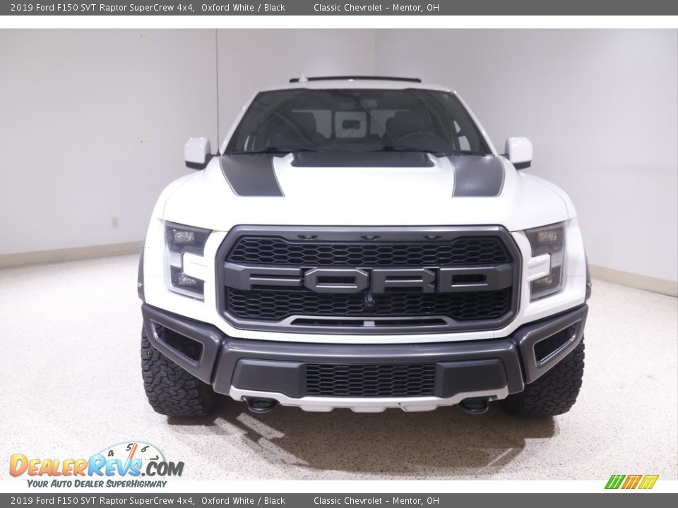 2019 Ford F150 SVT Raptor SuperCrew 4x4 Oxford White / Black Photo #2