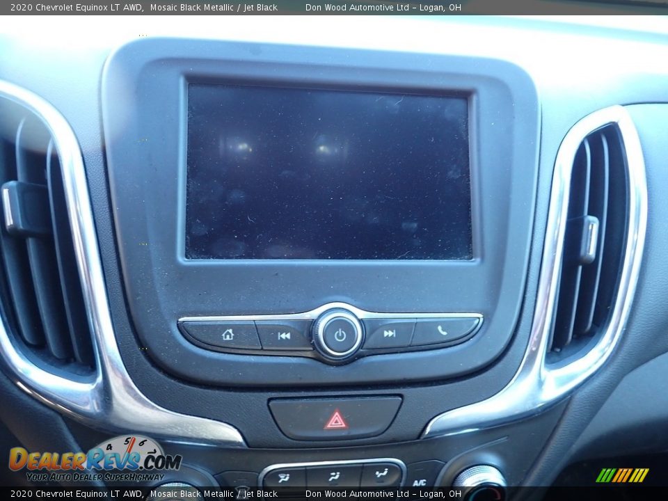 2020 Chevrolet Equinox LT AWD Mosaic Black Metallic / Jet Black Photo #10