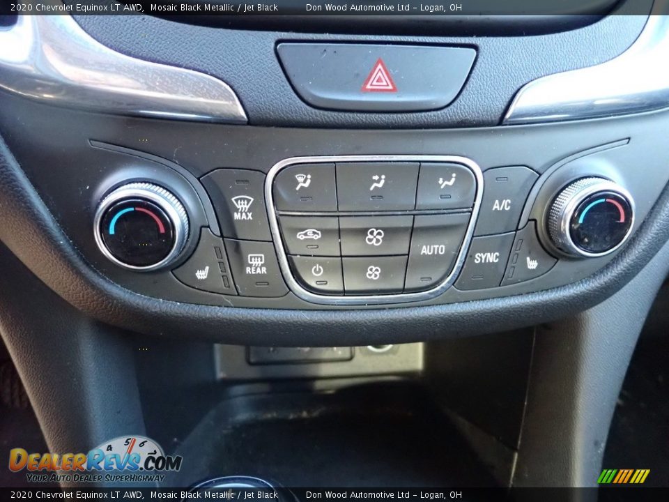 2020 Chevrolet Equinox LT AWD Mosaic Black Metallic / Jet Black Photo #11