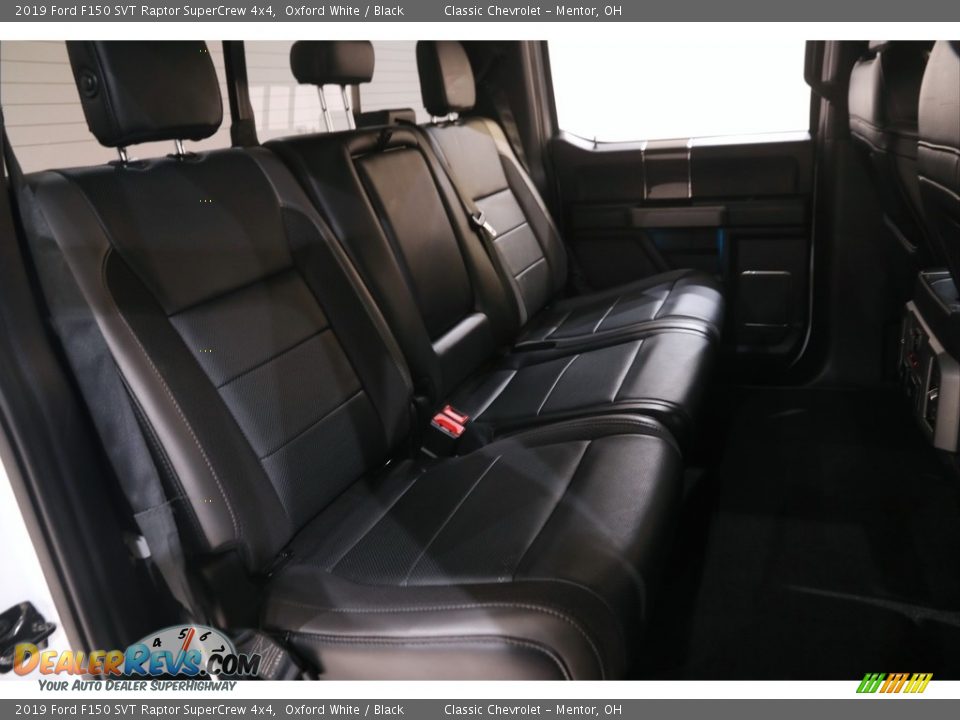 Rear Seat of 2019 Ford F150 SVT Raptor SuperCrew 4x4 Photo #20