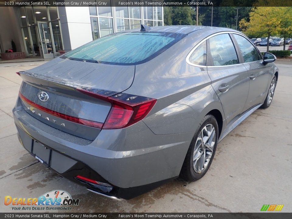 2023 Hyundai Sonata SEL Hampton Gray / Medium Gray Photo #2