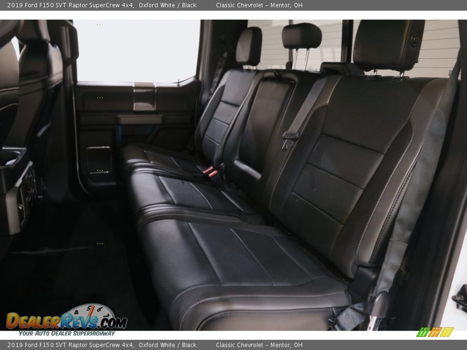 Rear Seat of 2019 Ford F150 SVT Raptor SuperCrew 4x4 Photo #21