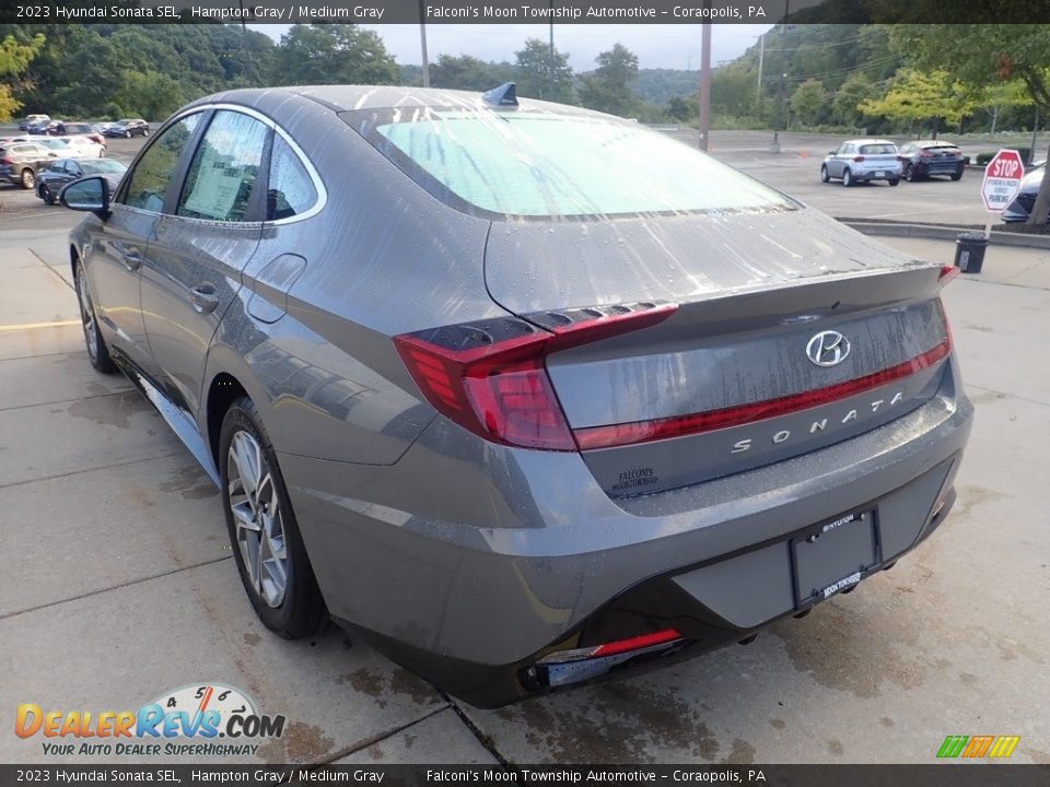 2023 Hyundai Sonata SEL Hampton Gray / Medium Gray Photo #4