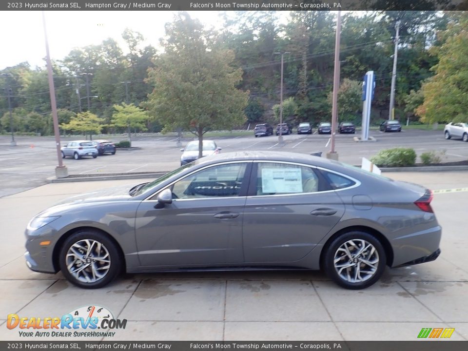 2023 Hyundai Sonata SEL Hampton Gray / Medium Gray Photo #5