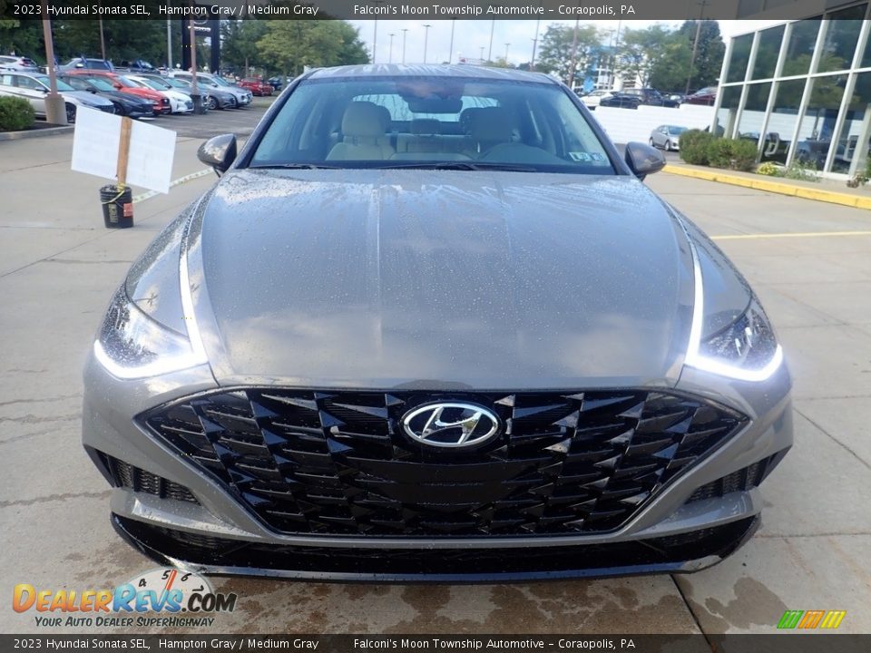 2023 Hyundai Sonata SEL Hampton Gray / Medium Gray Photo #7