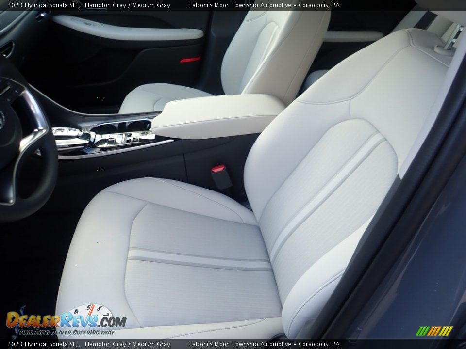 2023 Hyundai Sonata SEL Hampton Gray / Medium Gray Photo #10