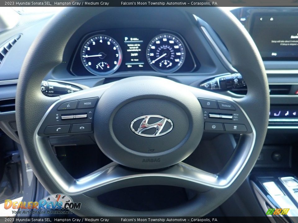 2023 Hyundai Sonata SEL Hampton Gray / Medium Gray Photo #17