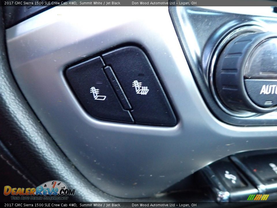 2017 GMC Sierra 1500 SLE Crew Cab 4WD Summit White / Jet Black Photo #2