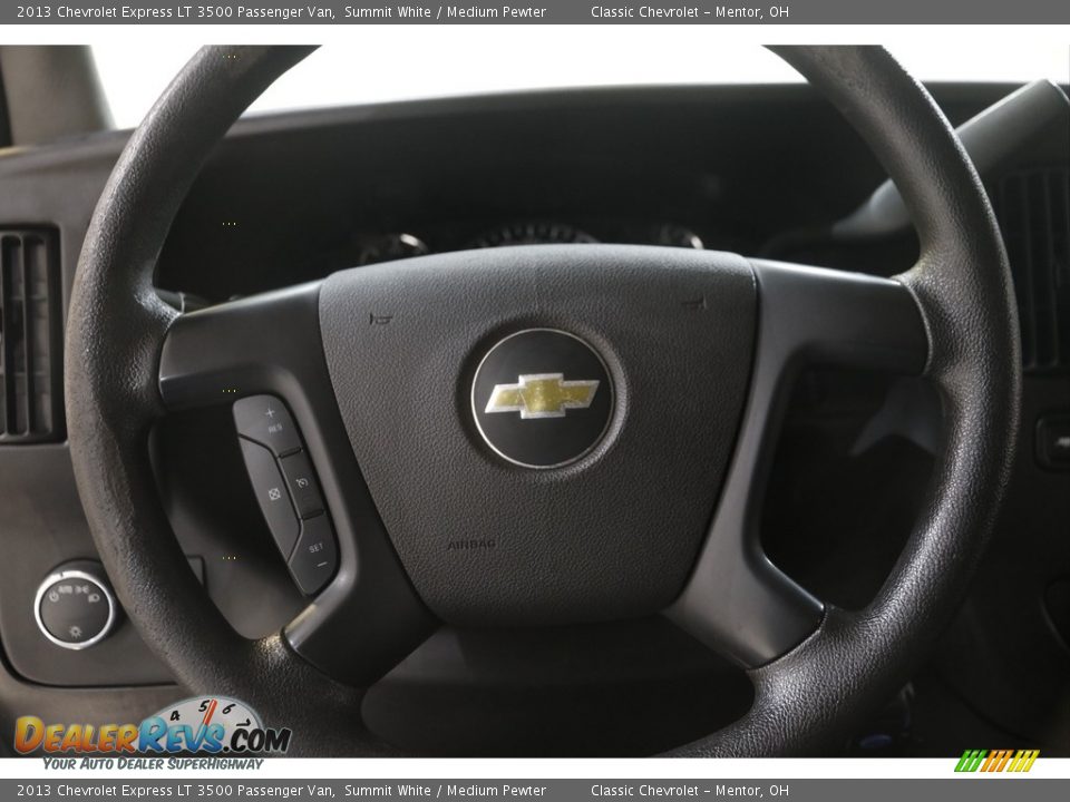 2013 Chevrolet Express LT 3500 Passenger Van Steering Wheel Photo #7