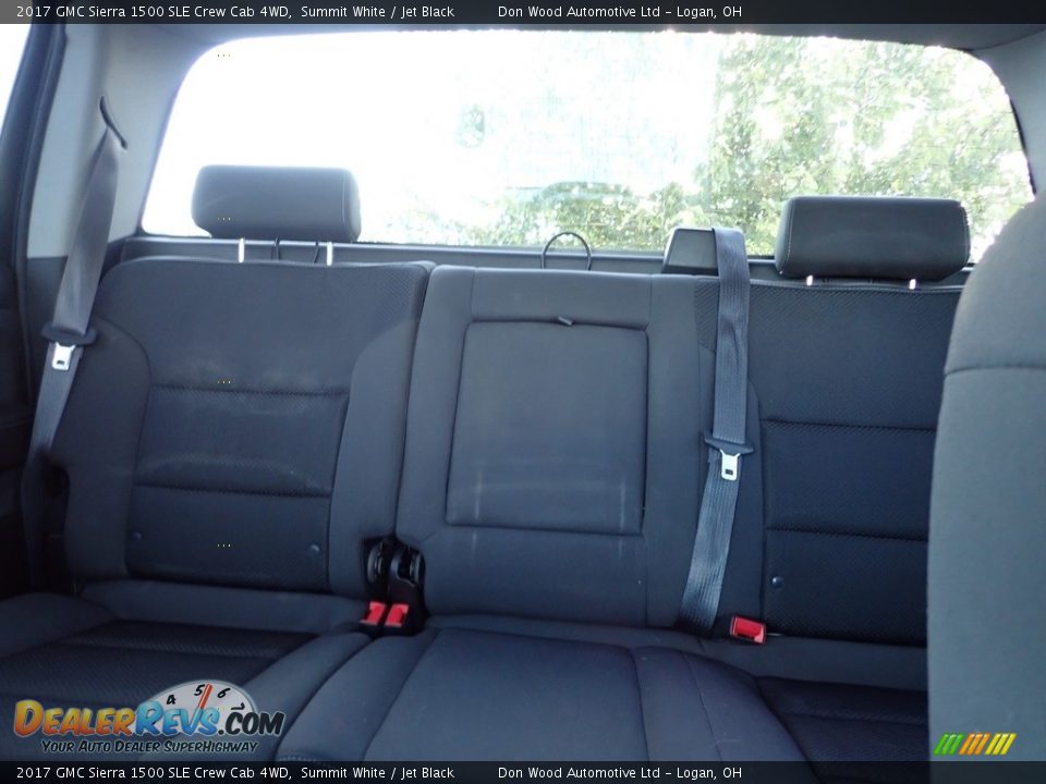 2017 GMC Sierra 1500 SLE Crew Cab 4WD Summit White / Jet Black Photo #15