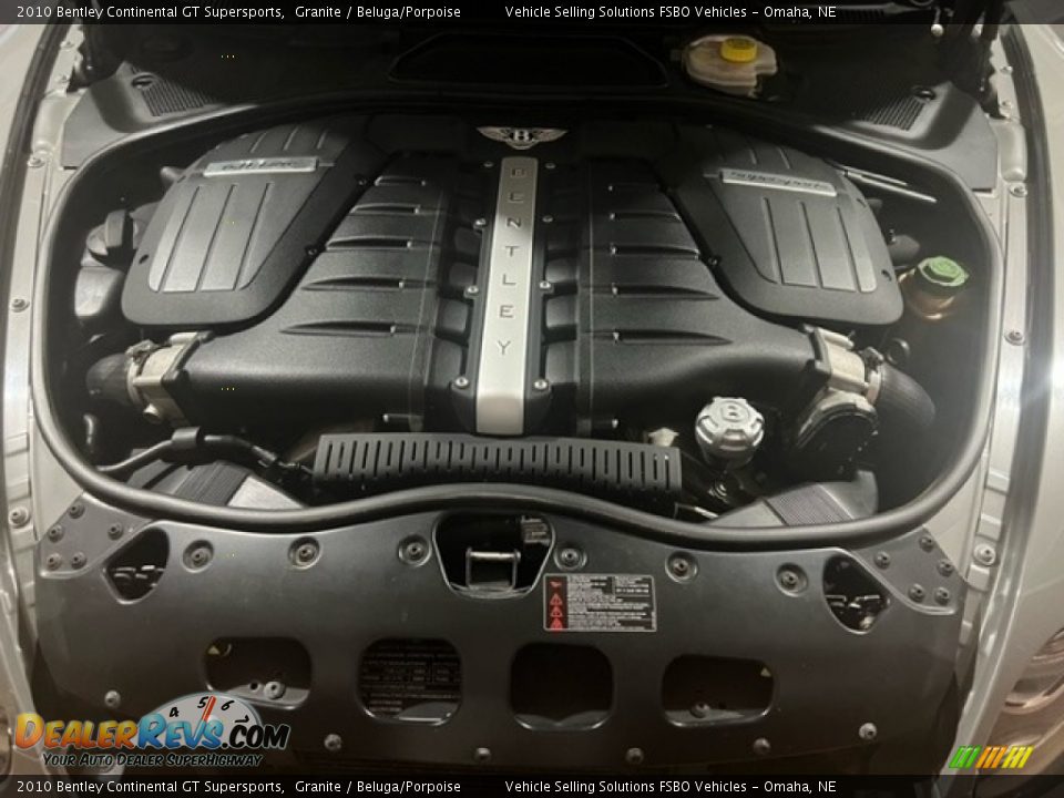 2010 Bentley Continental GT Supersports Granite / Beluga/Porpoise Photo #6