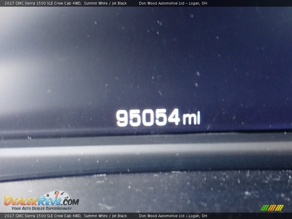 2017 GMC Sierra 1500 SLE Crew Cab 4WD Summit White / Jet Black Photo #20