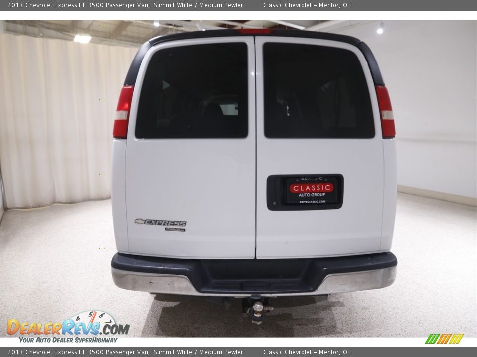 2013 Chevrolet Express LT 3500 Passenger Van Summit White / Medium Pewter Photo #16