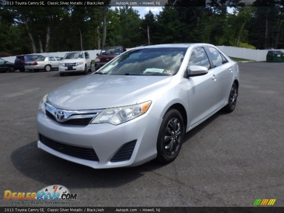 2013 Toyota Camry SE Classic Silver Metallic / Black/Ash Photo #1