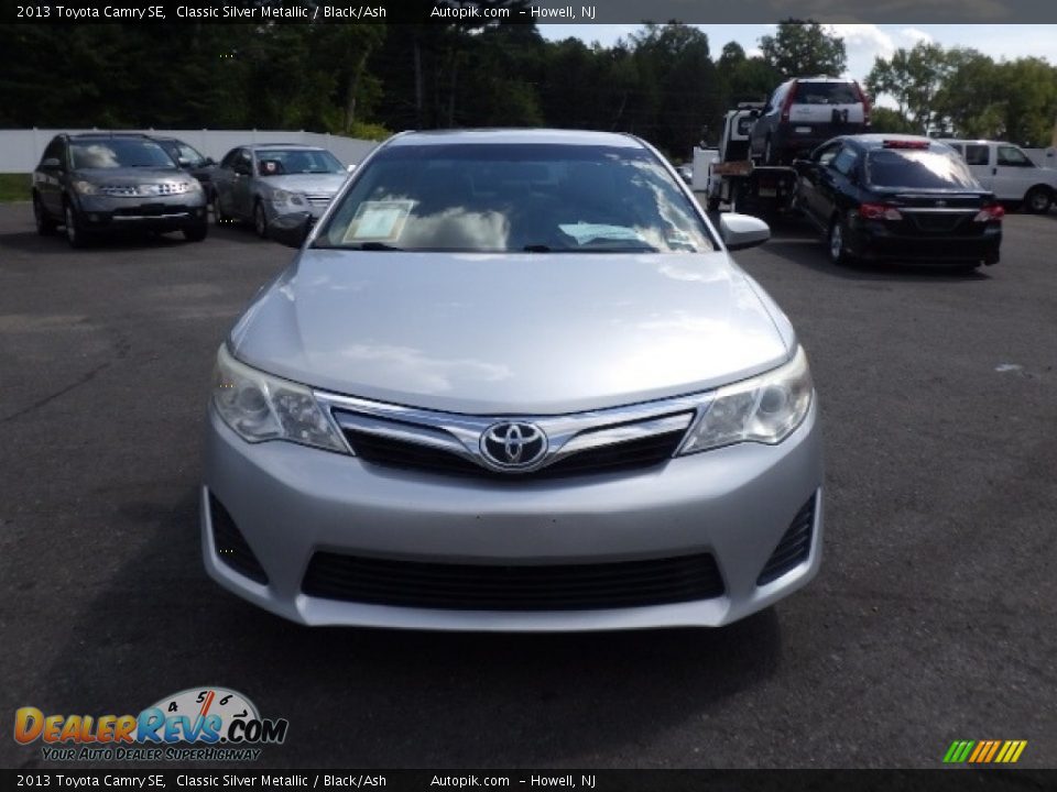 2013 Toyota Camry SE Classic Silver Metallic / Black/Ash Photo #2