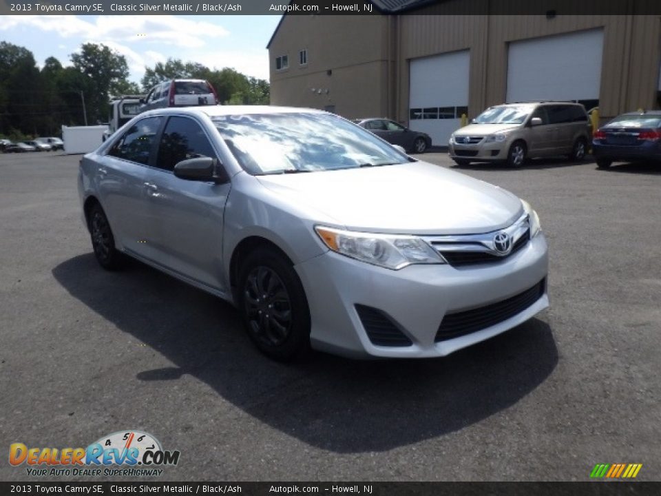 2013 Toyota Camry SE Classic Silver Metallic / Black/Ash Photo #3