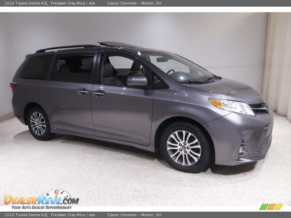 2019 Toyota Sienna XLE Predawn Gray Mica / Ash Photo #1