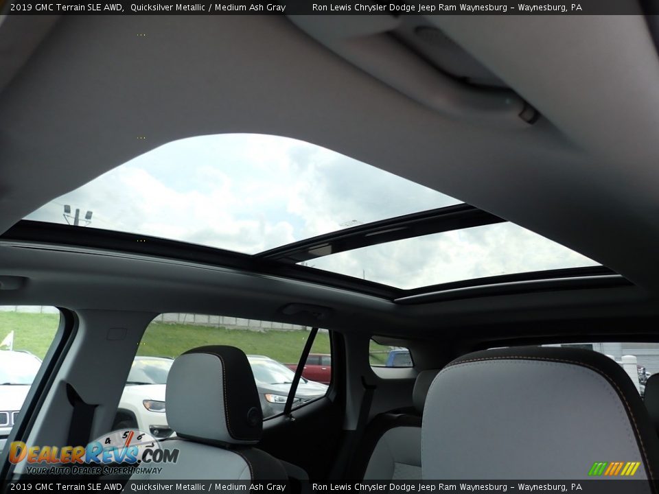 Sunroof of 2019 GMC Terrain SLE AWD Photo #17