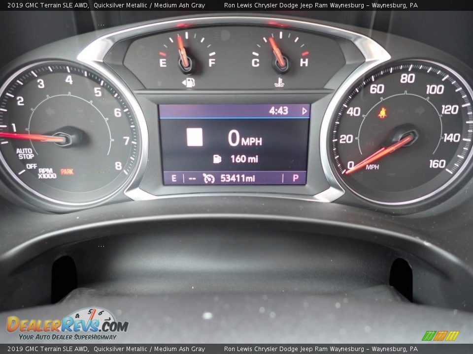 2019 GMC Terrain SLE AWD Gauges Photo #20