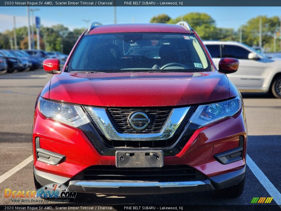 2020 Nissan Rogue SV AWD Scarlet Ember Tintcoat / Charcoal Photo #3