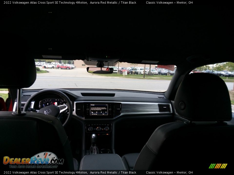 2022 Volkswagen Atlas Cross Sport SE Technology 4Motion Aurora Red Metallic / Titan Black Photo #3