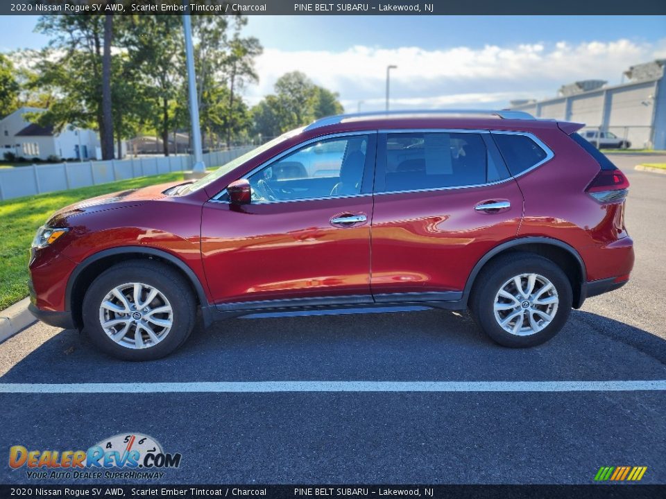 Scarlet Ember Tintcoat 2020 Nissan Rogue SV AWD Photo #10