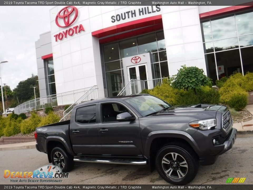 2019 Toyota Tacoma TRD Sport Double Cab 4x4 Magnetic Gray Metallic / TRD Graphite Photo #2