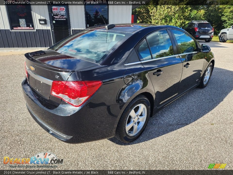 2016 Chevrolet Cruze Limited LT Black Granite Metallic / Jet Black Photo #4