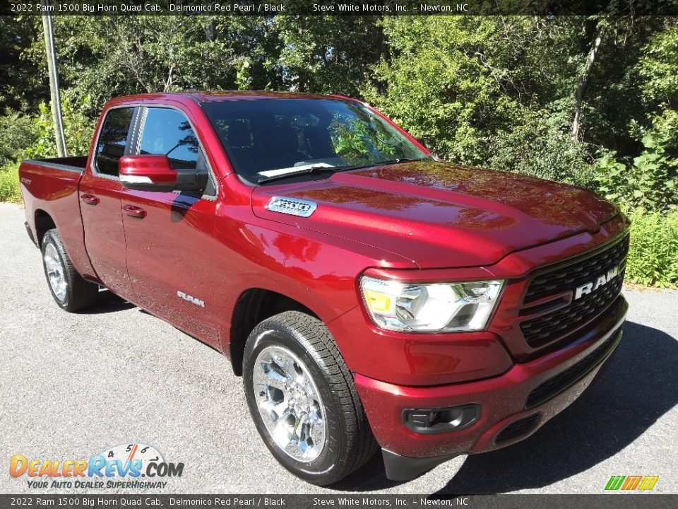 Front 3/4 View of 2022 Ram 1500 Big Horn Quad Cab Photo #4