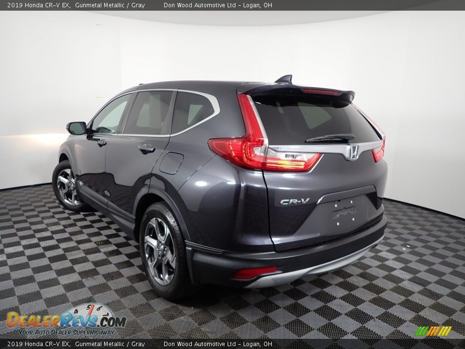 2019 Honda CR-V EX Gunmetal Metallic / Gray Photo #7