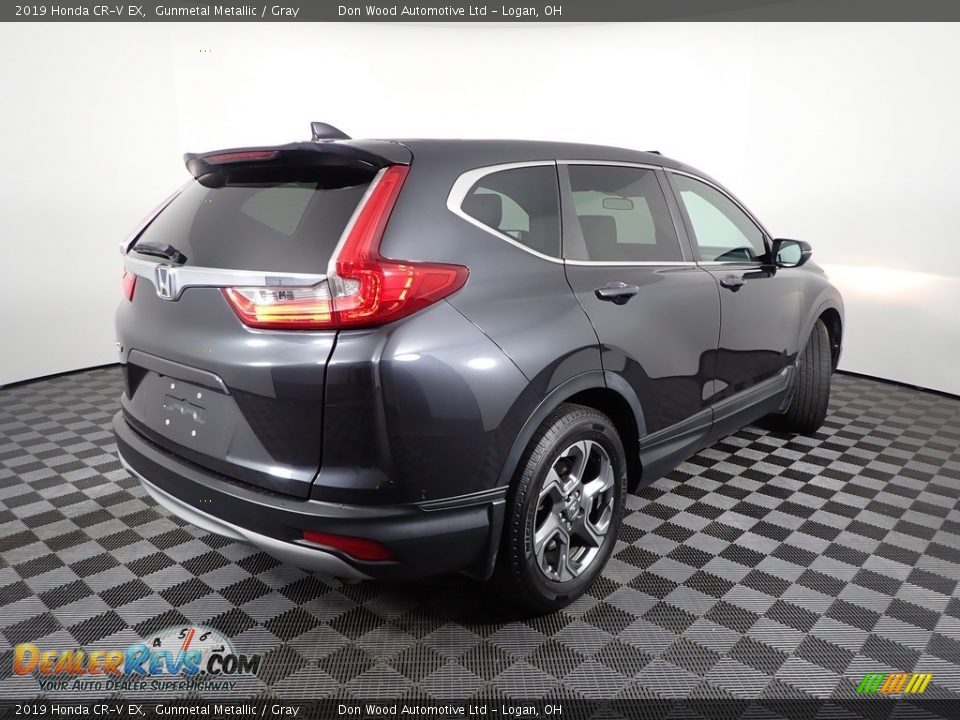 2019 Honda CR-V EX Gunmetal Metallic / Gray Photo #11