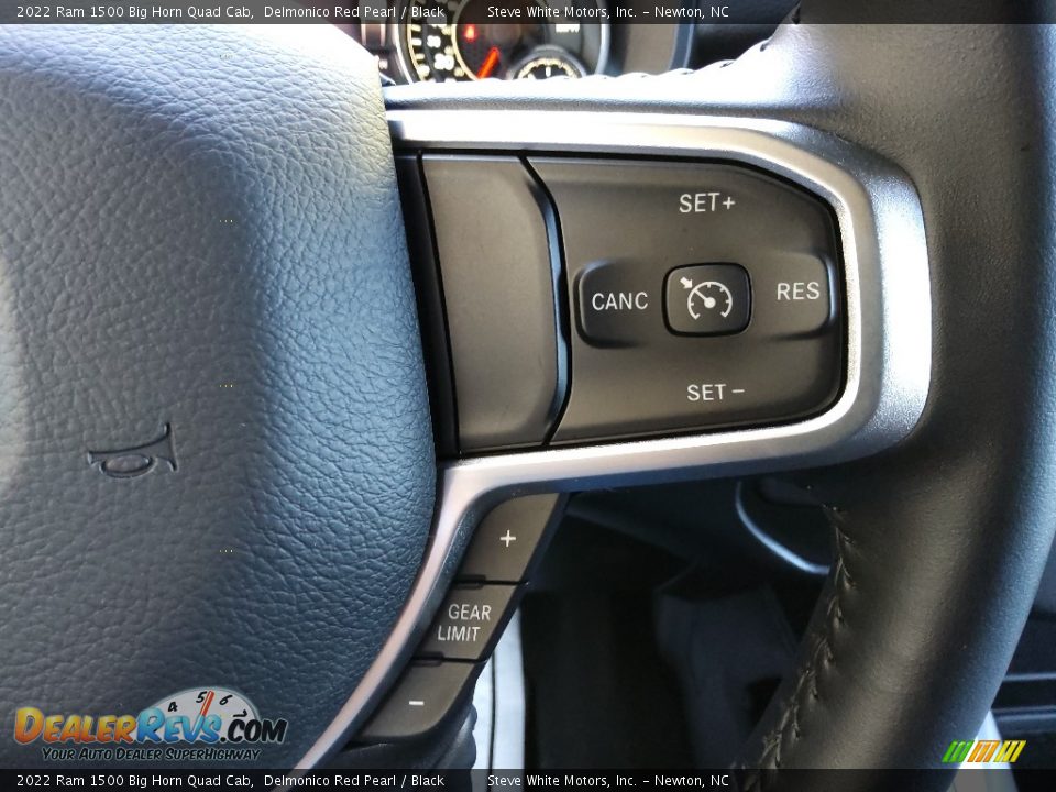 2022 Ram 1500 Big Horn Quad Cab Steering Wheel Photo #20