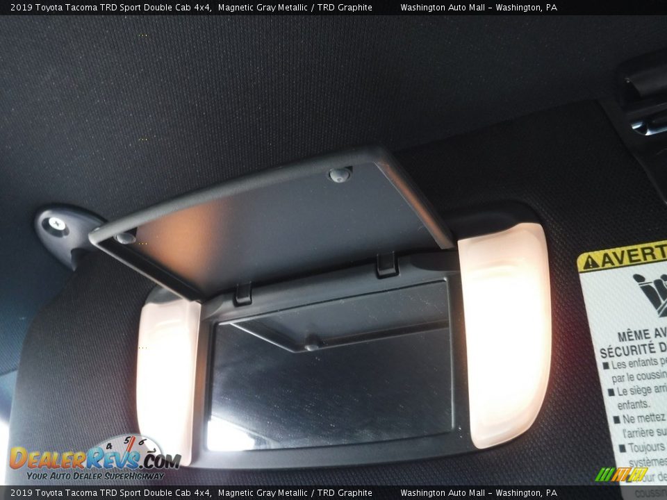 2019 Toyota Tacoma TRD Sport Double Cab 4x4 Magnetic Gray Metallic / TRD Graphite Photo #29