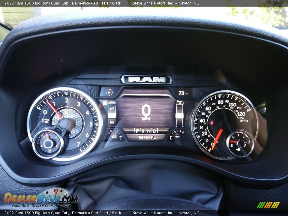 2022 Ram 1500 Big Horn Quad Cab Gauges Photo #21