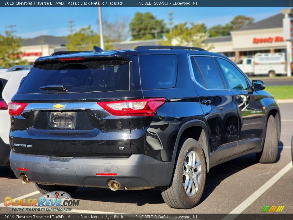 2019 Chevrolet Traverse LT AWD Mosaic Black Metallic / Jet Black Photo #5