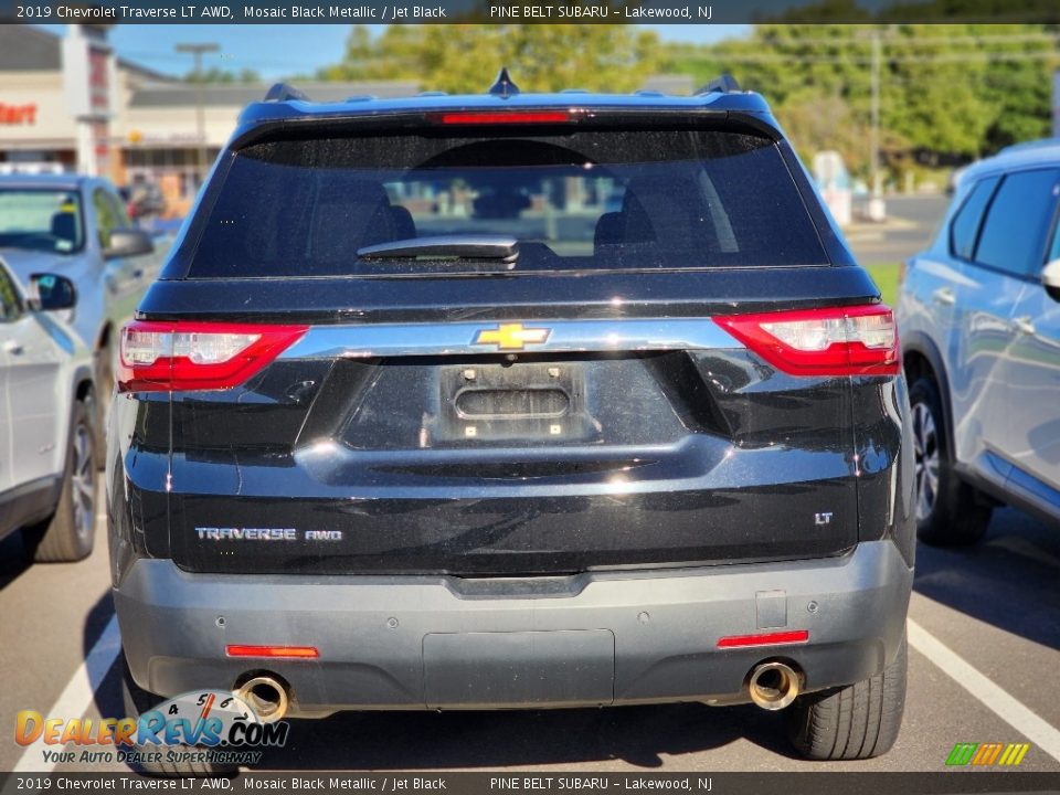 2019 Chevrolet Traverse LT AWD Mosaic Black Metallic / Jet Black Photo #6