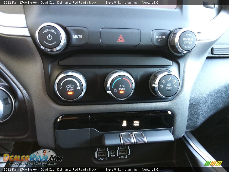 Controls of 2022 Ram 1500 Big Horn Quad Cab Photo #25