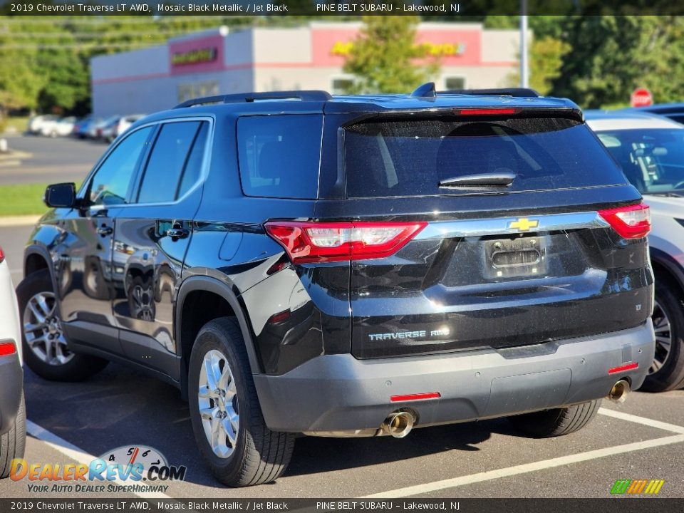 2019 Chevrolet Traverse LT AWD Mosaic Black Metallic / Jet Black Photo #7