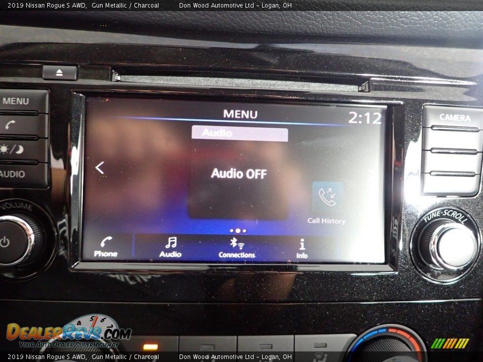 2019 Nissan Rogue S AWD Gun Metallic / Charcoal Photo #2