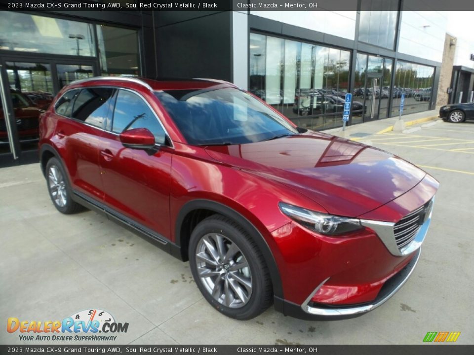 2023 Mazda CX-9 Grand Touring AWD Soul Red Crystal Metallic / Black Photo #1