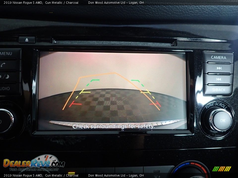 2019 Nissan Rogue S AWD Gun Metallic / Charcoal Photo #3