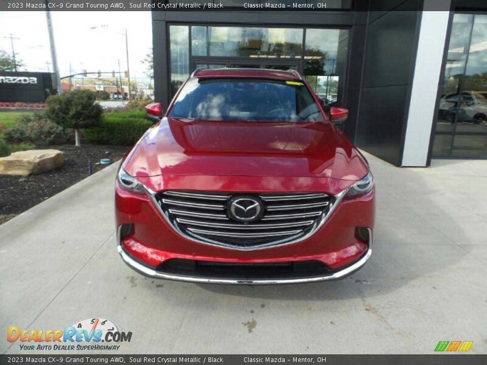 2023 Mazda CX-9 Grand Touring AWD Soul Red Crystal Metallic / Black Photo #2