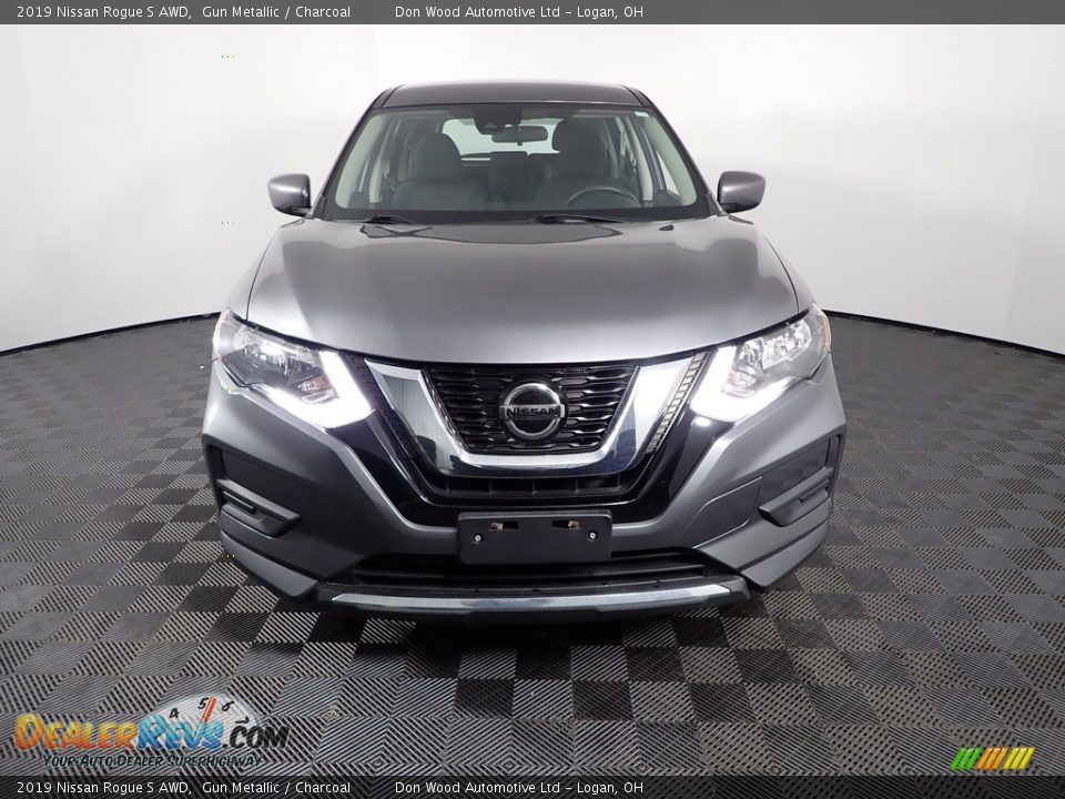 2019 Nissan Rogue S AWD Gun Metallic / Charcoal Photo #4