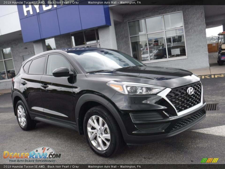 2019 Hyundai Tucson SE AWD Black Noir Pearl / Gray Photo #1